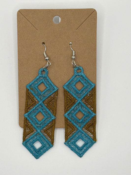Desert Diamond Lace Earrings