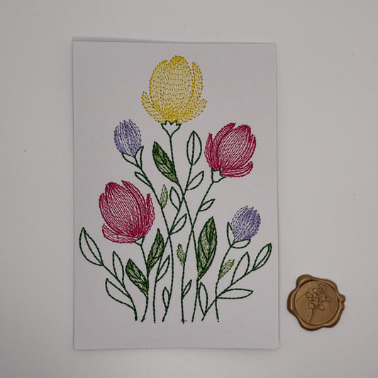 Floral Greeting Card