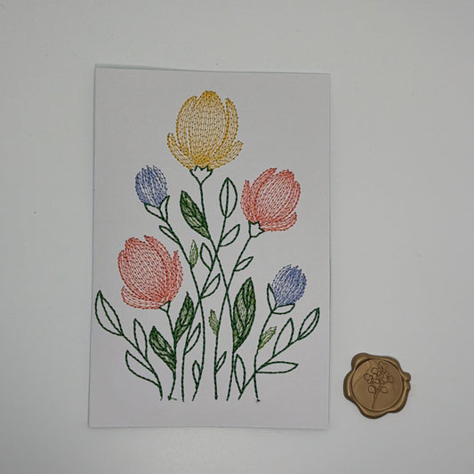 Floral Greeting Card