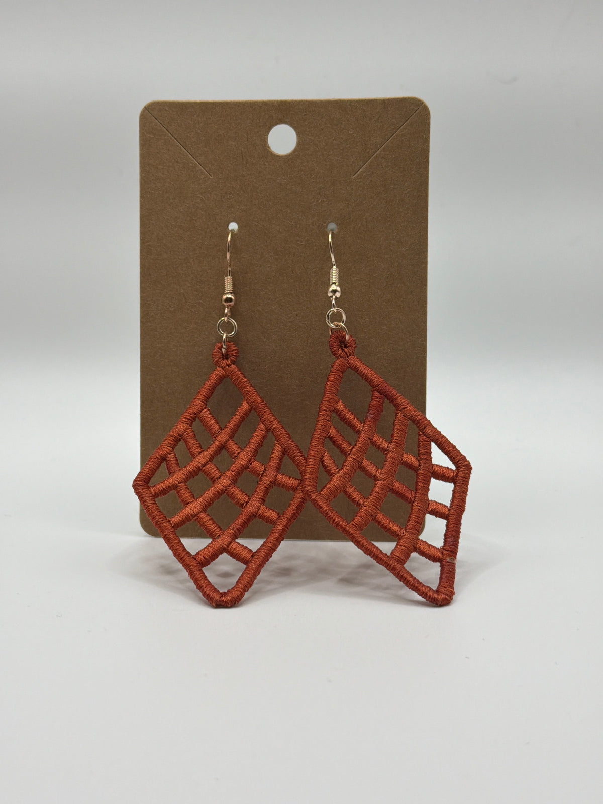 Diamond Deco Earrings