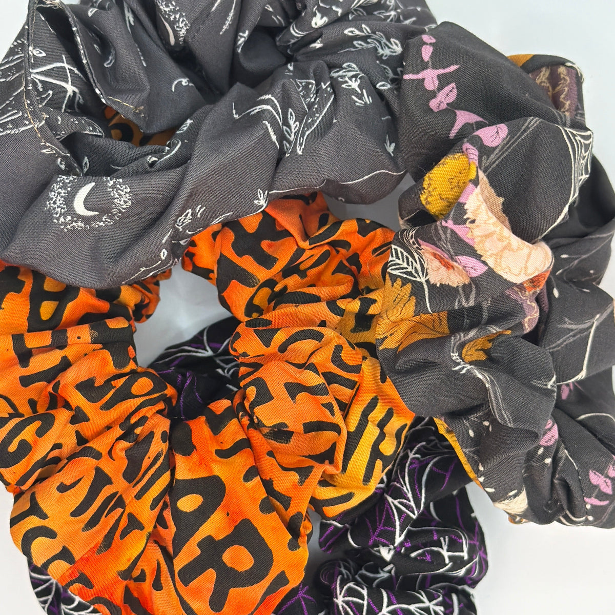 Halloween Scrunchies