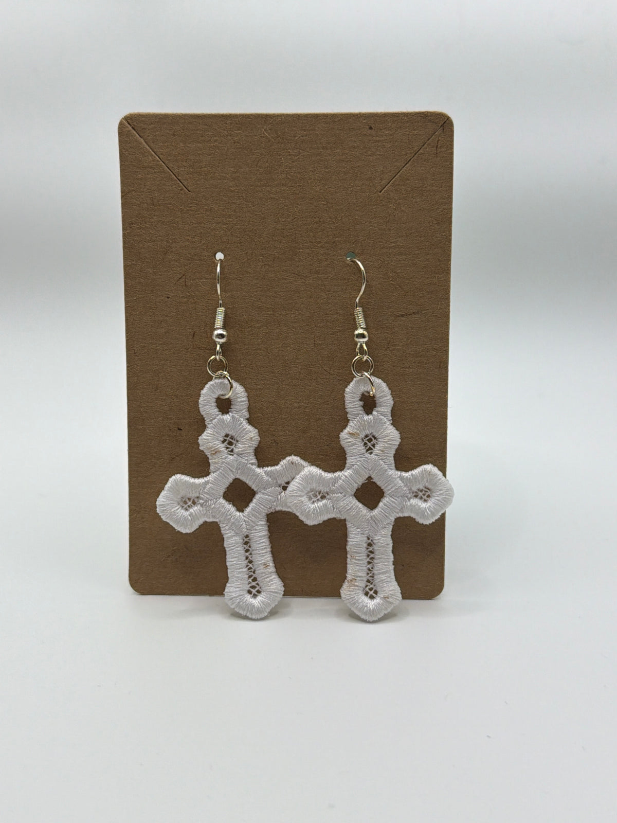 Mini Cross Earrings
