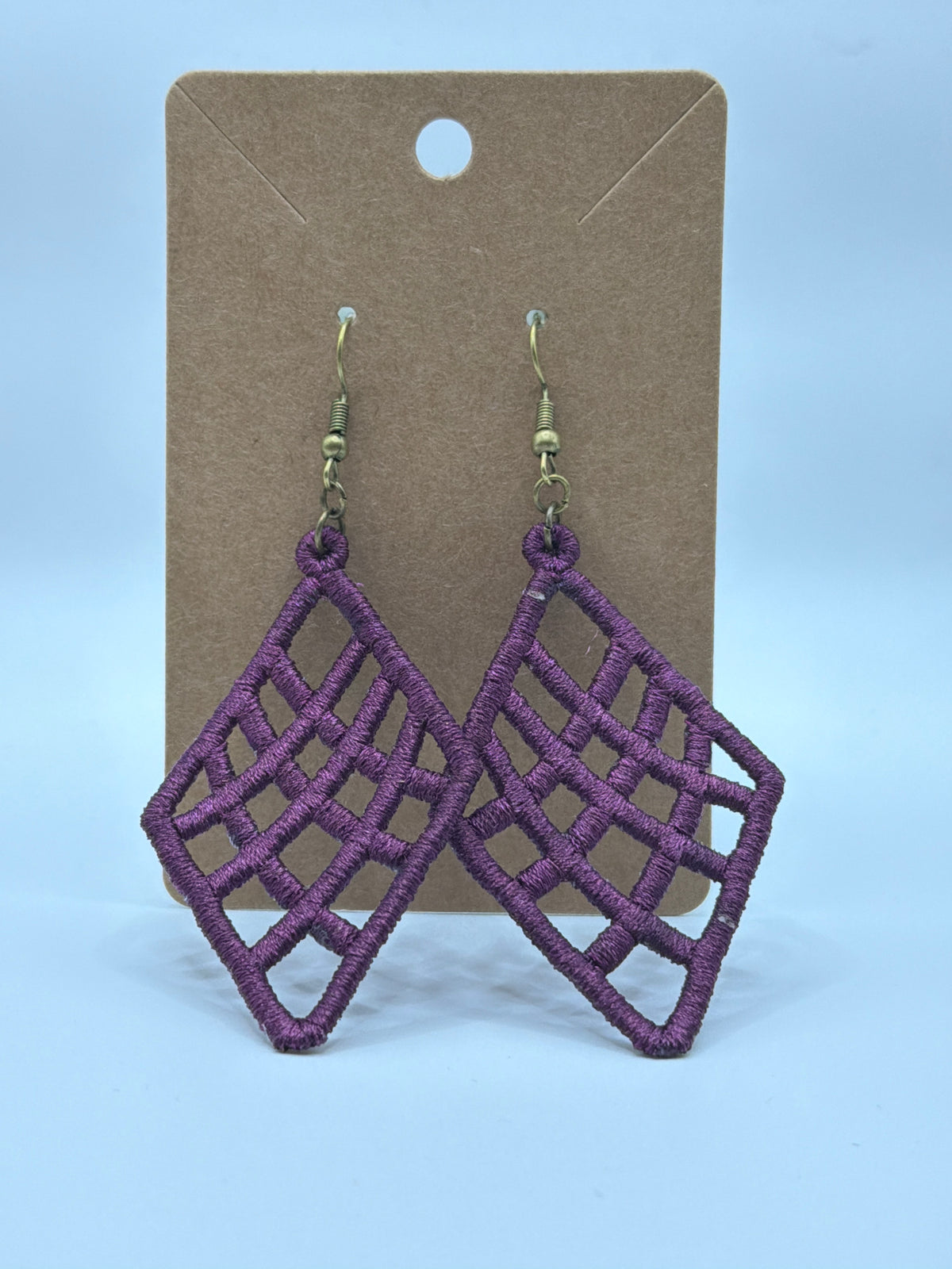 Diamond Deco Earrings