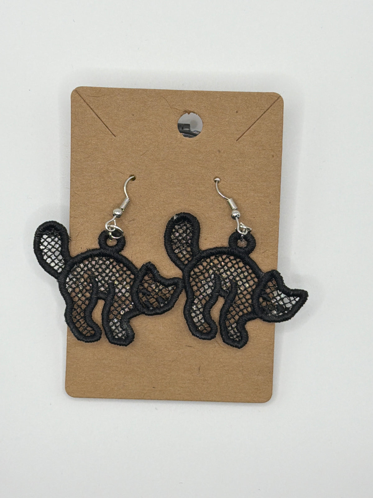Black Cat Earrings