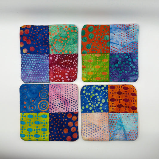 Coastal Bubbles Coaster Four Pack