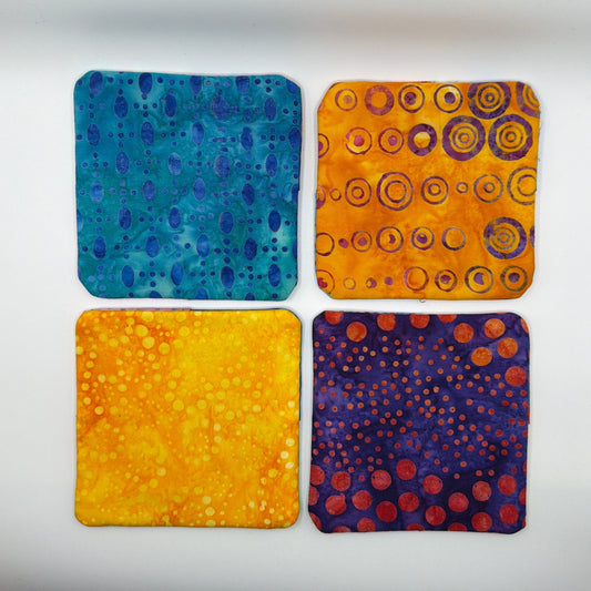 Coastal Bubbles Coaster Four Pack