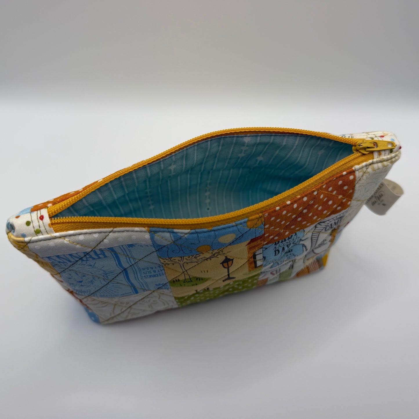 Afternoon at the Zoo Quilted Clutch