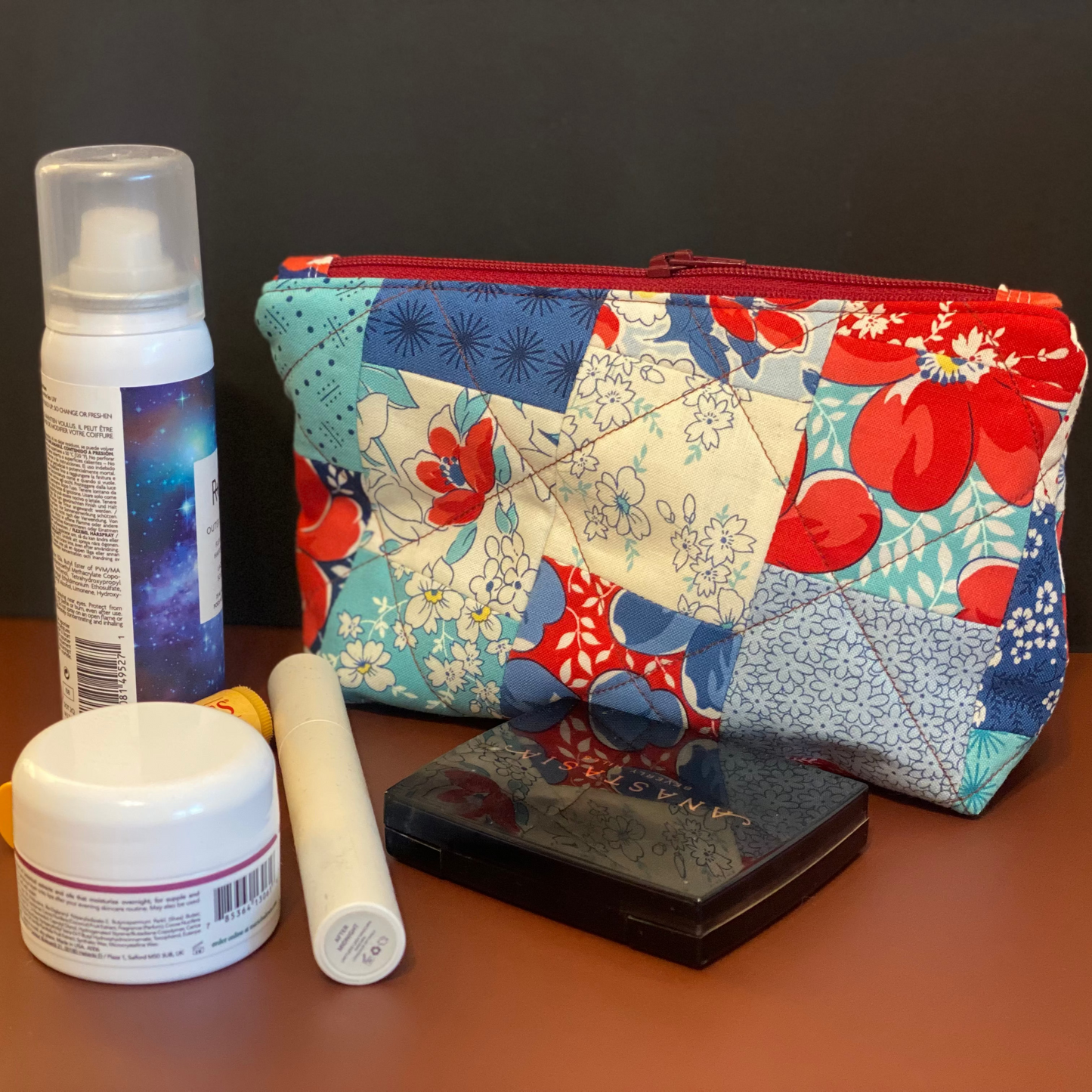 Red, White & Blue - Quilted Clutch