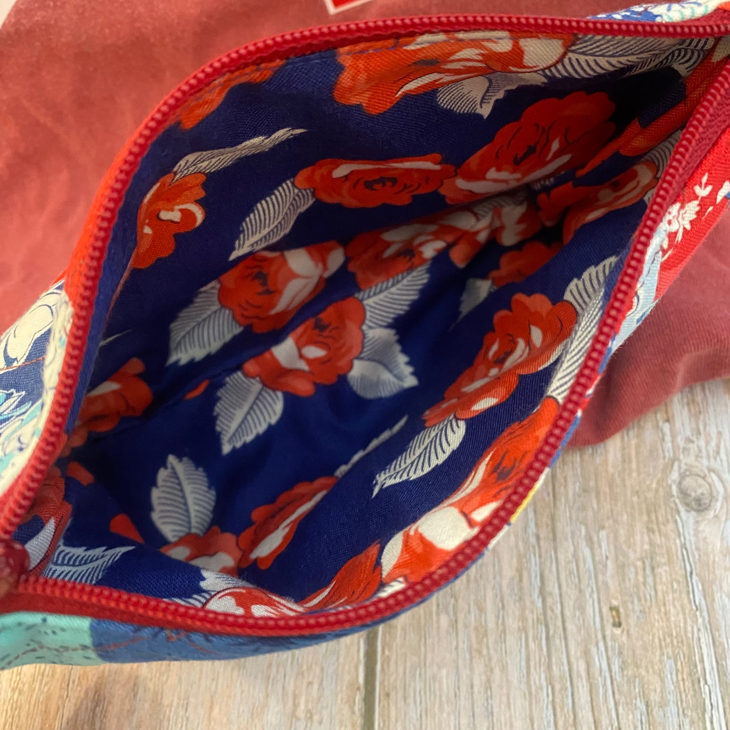 Red, White & Blue - Quilted Clutch